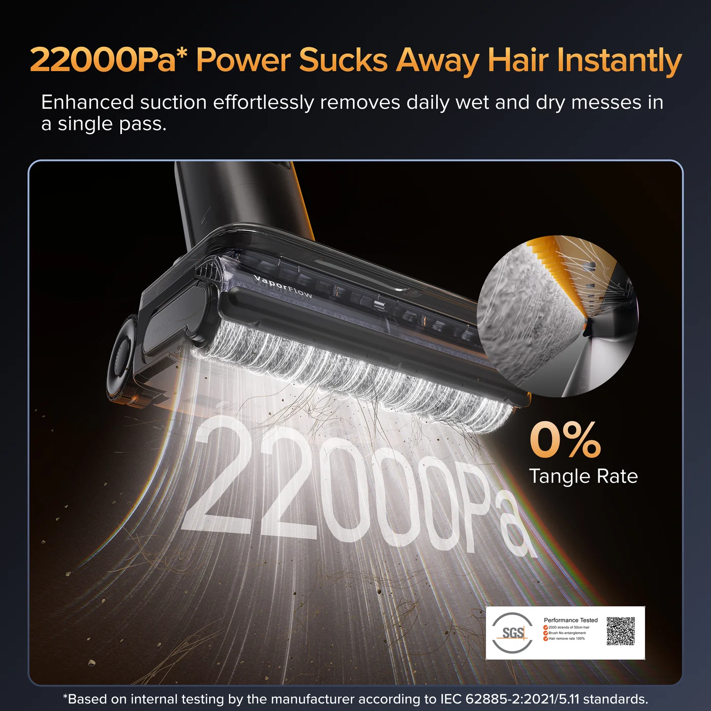 roborock f25 ultra wet dry vacuum with steam and high temperature cl