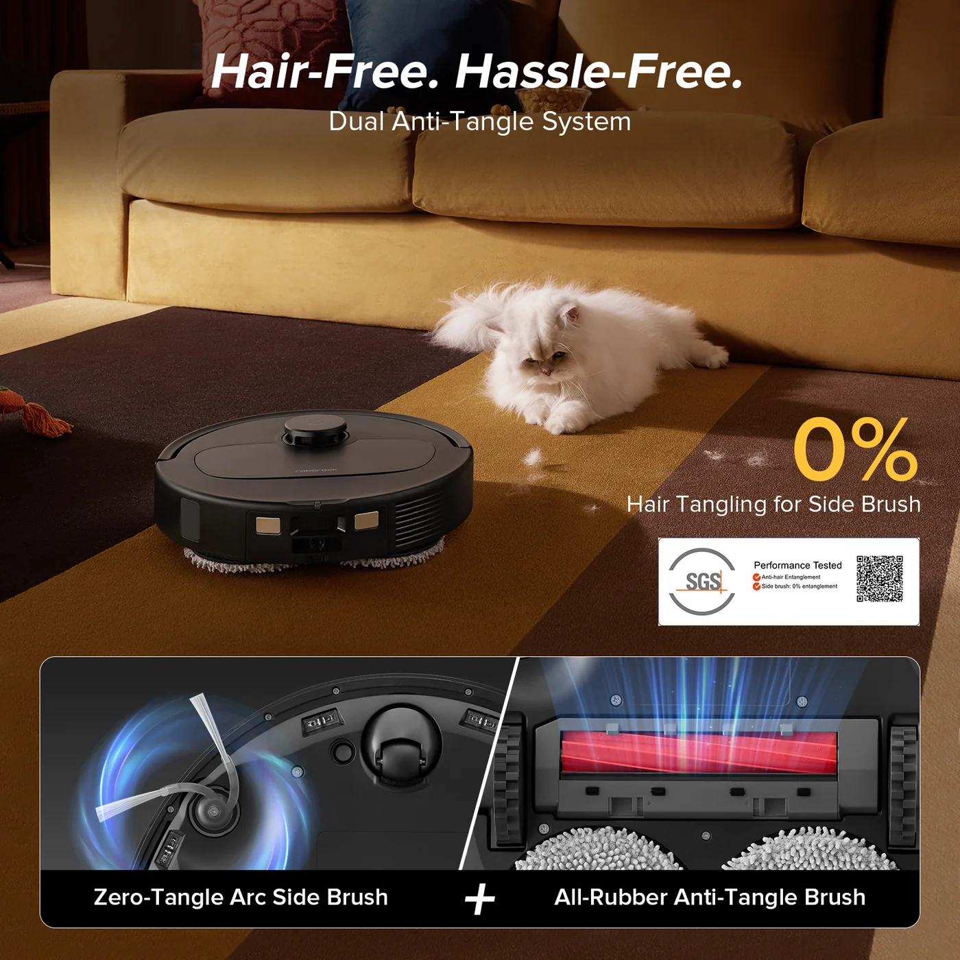 roborock qv 35a robot vacuum with multifunctional dock upgraded from
